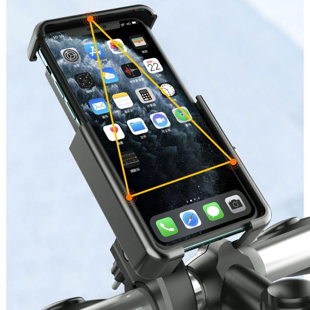 Giá Đỡ ĐiệN ThoạI Xoay 360 Độ GắN Tay CầM Xe Đạ ° Giá Đỡ Điện Thoại Gắn Tay Lái Xe Đạp Chống Rung Lắc Có Thể Điều Chỉnh