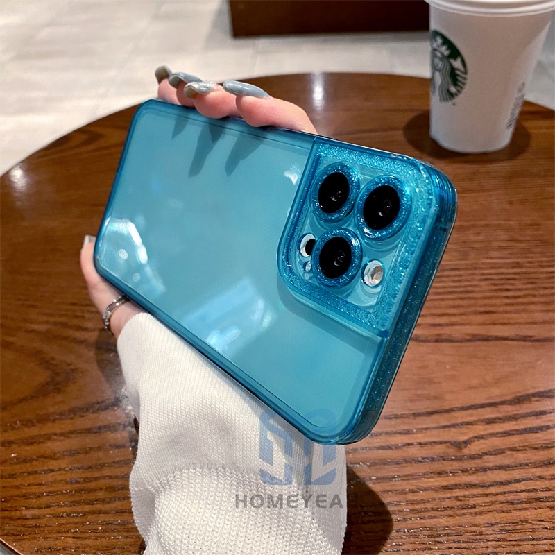 Ốp Điện Thoại Mềm Chống Sốc Màu Dạ Quang Cho iPhone 11 12 Pro max