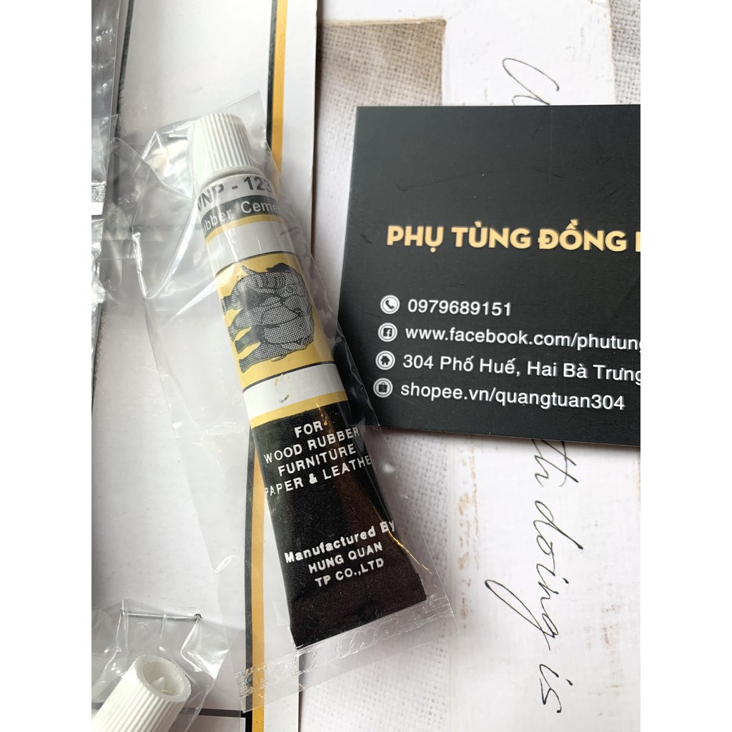 Vỉ keo Rubber chuyên dụng gắn cọc số mặt đồng hồ, dán giày dép