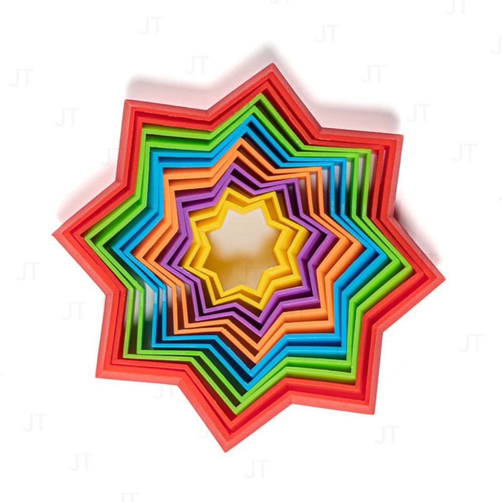 NGÔI SAO  3D MA THUẬT BA CHIỀU BIẾN DẠNG