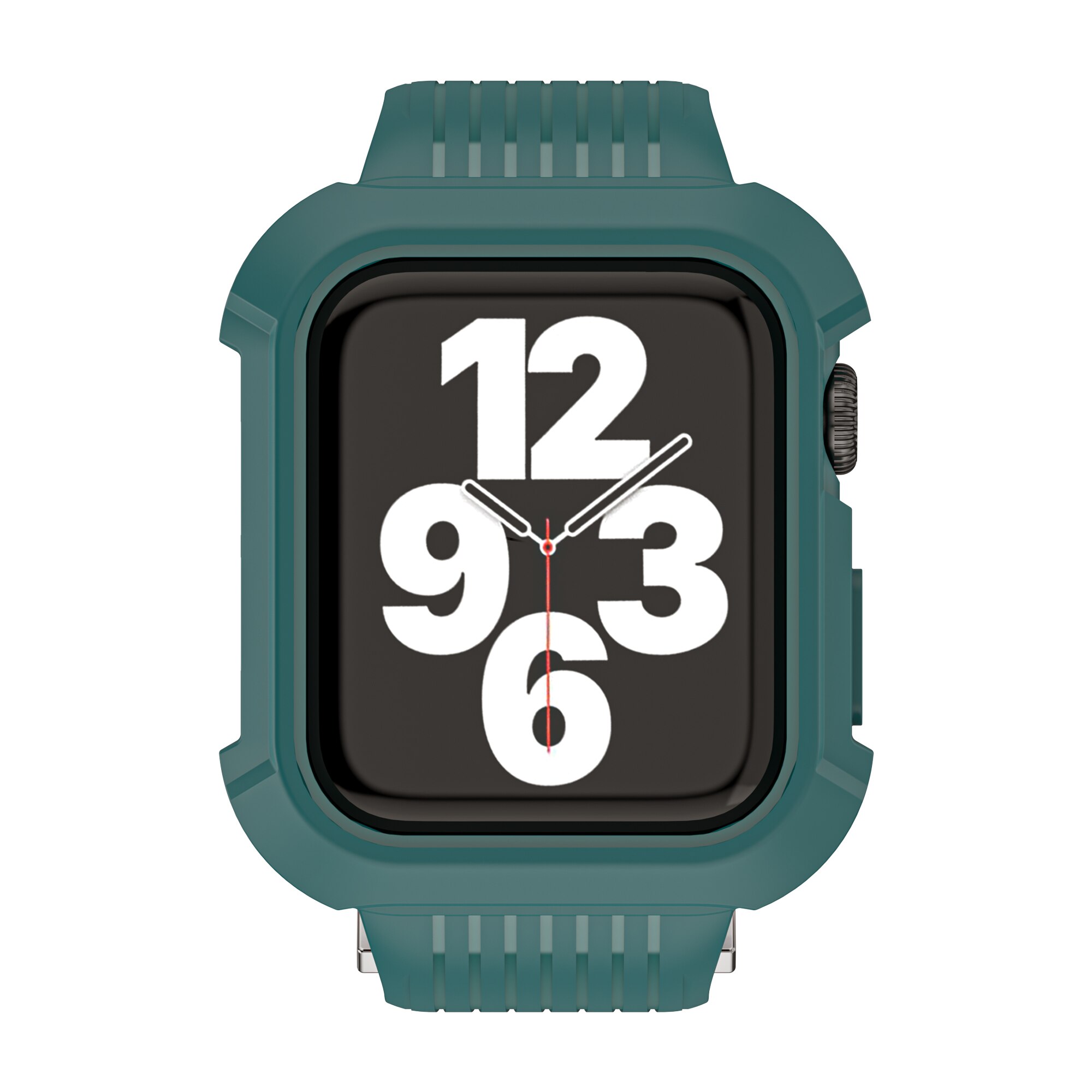 Dây Đồng Hồ Bằng Silicone Tpu Cho Apple Watch Series 6 Se 5 4 3 38mm 40mm 42mm 44mm