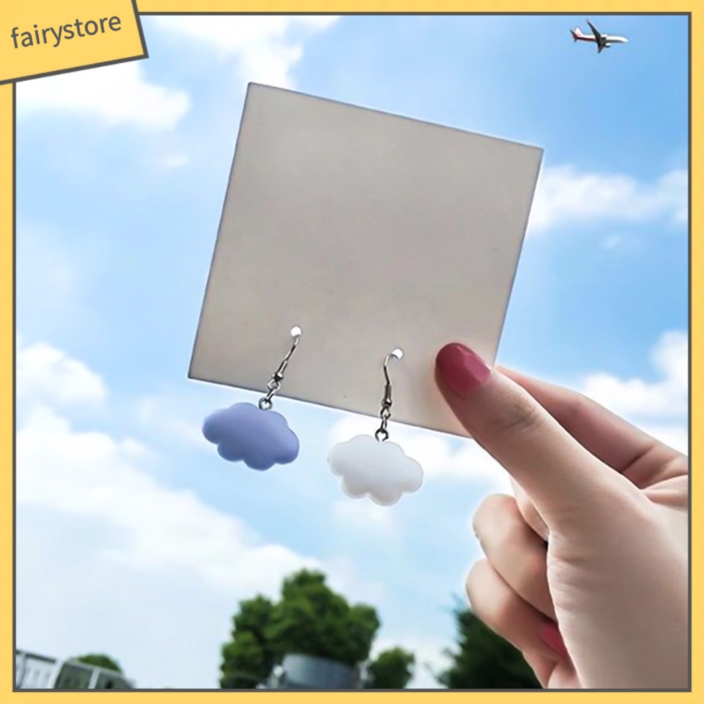 Hoa Tai Mặt Hình Đám Mây Đáng Yêu Cho Nữ