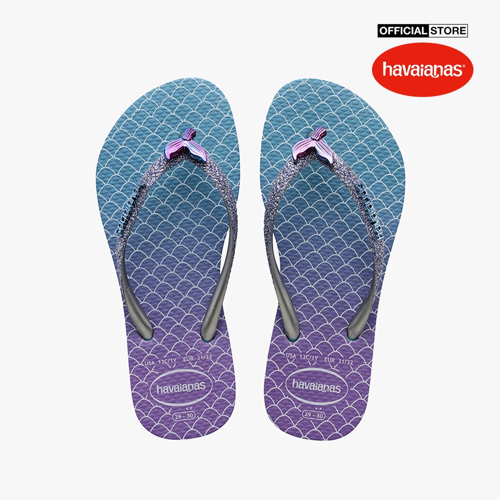 HAVAIANAS - Dép trẻ em Kids Slim Glitter II 4146123-0031