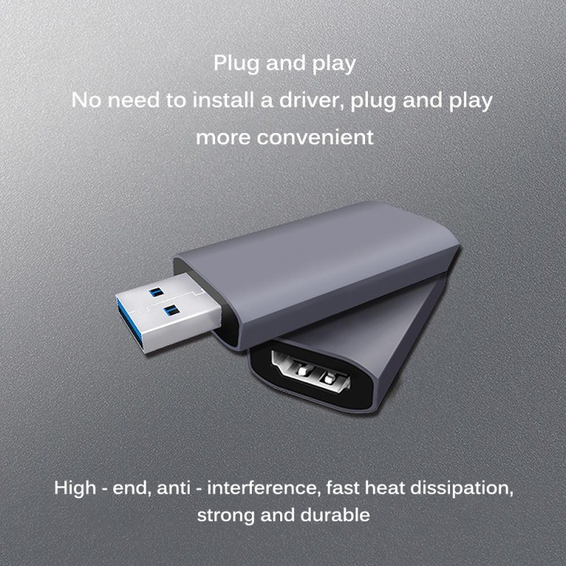 Thẻ Chuyển Đổi Lr03 - Usb 2.0 4k Hdmi Độ Phân Giải Cao Chuyên Dụng Cho Phát Sóng Trực Tiếp | BigBuy360 - bigbuy360.vn