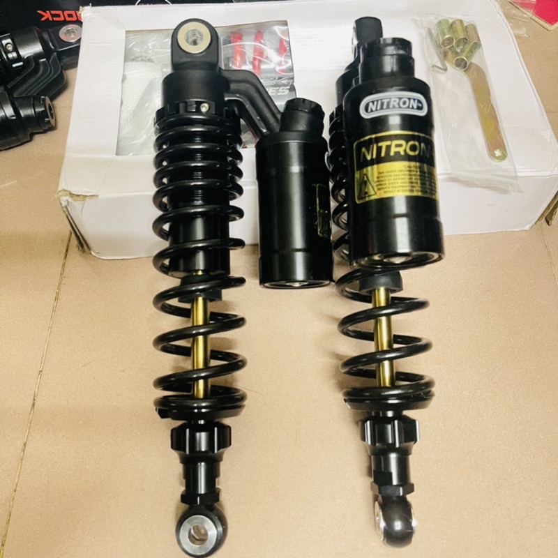 Phuộc nitron bình dầu gắn xe dream cafe wave chaly cub axelo elegant