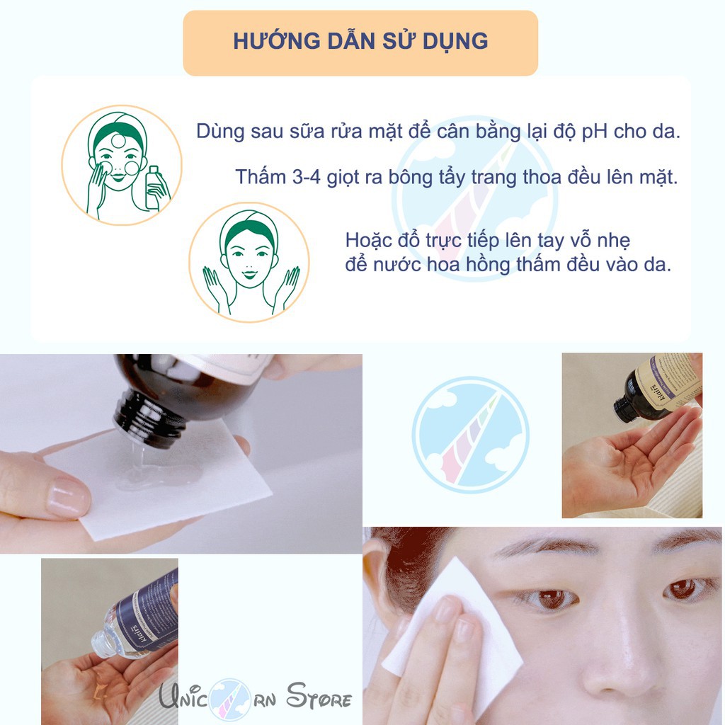 Hàng Hàn- Nước hoa hồng có mùi / không mùi Klairs Supple Preparation Toner 180ml