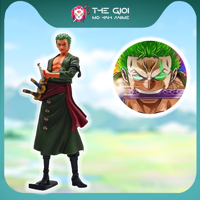 Mô hình Vua Hải Tặc figure One Piece Roronoa Zoro Grandista cao 30 cm  - mô hình one piece