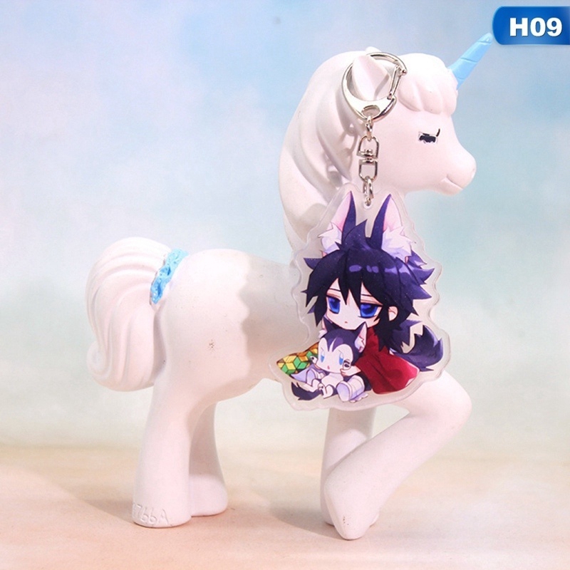 Tmdbyx Móc khoá nhựa acrylic hình anime thanh gươm diệt quỷ 2020 dùng làm quà tặng