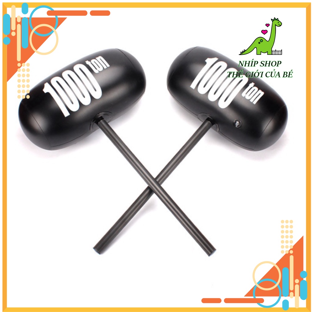 Đồ chơi bơm hơi búa 1000 tấn - Nhíp Shop