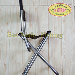 GHẾ CÂU CÁ INOX XẾP GỌN A02