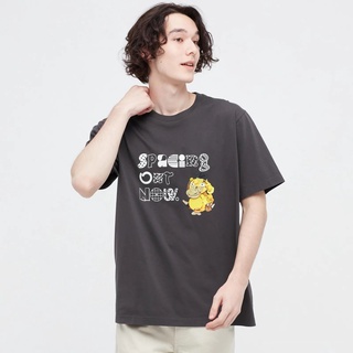 Áo thun ut p.okemon grey t- shirt
