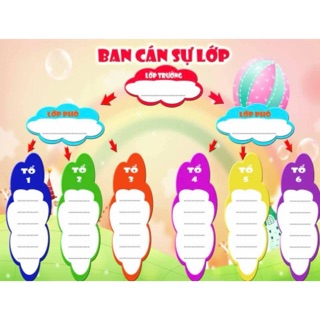 Ban cán sự lớp + ống - Đồ dùng dạy học Ruby