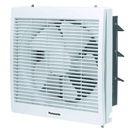 Quạt hút gắn tường Panasonic FV-20AL1 - 1 chiều có màn che(Trắng) - Tạo sự thông thoáng cho không gian - Bảo hành 1 năm