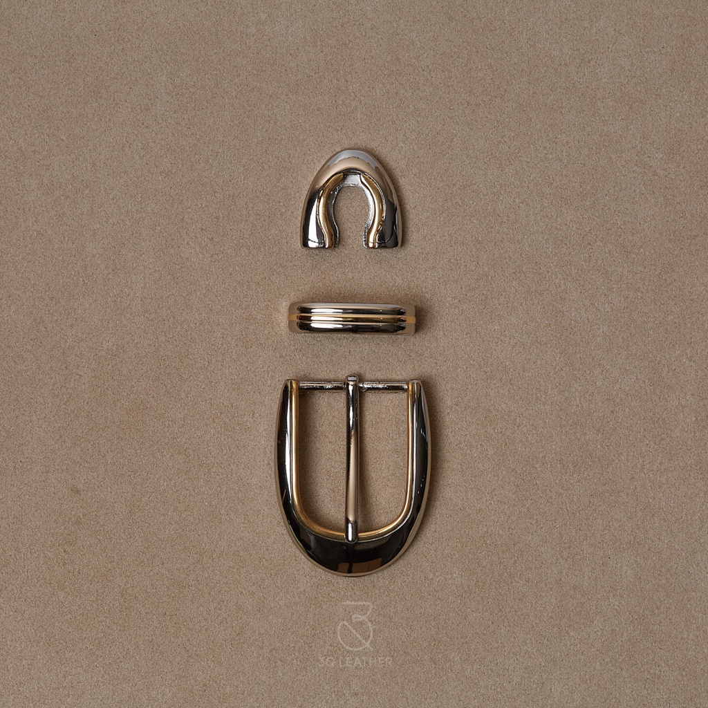 Mặt dây lưng Nam Nữ màu Bạc, mã MDL097, size 30mm, chất liệu hợp kim cao cấp, mặt thắt lưng nam