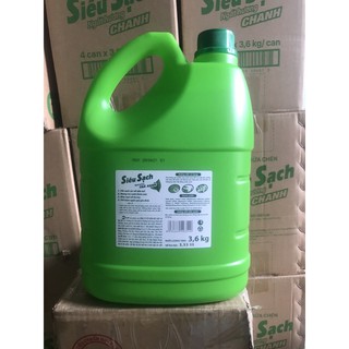  Nước rửa chén siêu sach trà 3.6kg