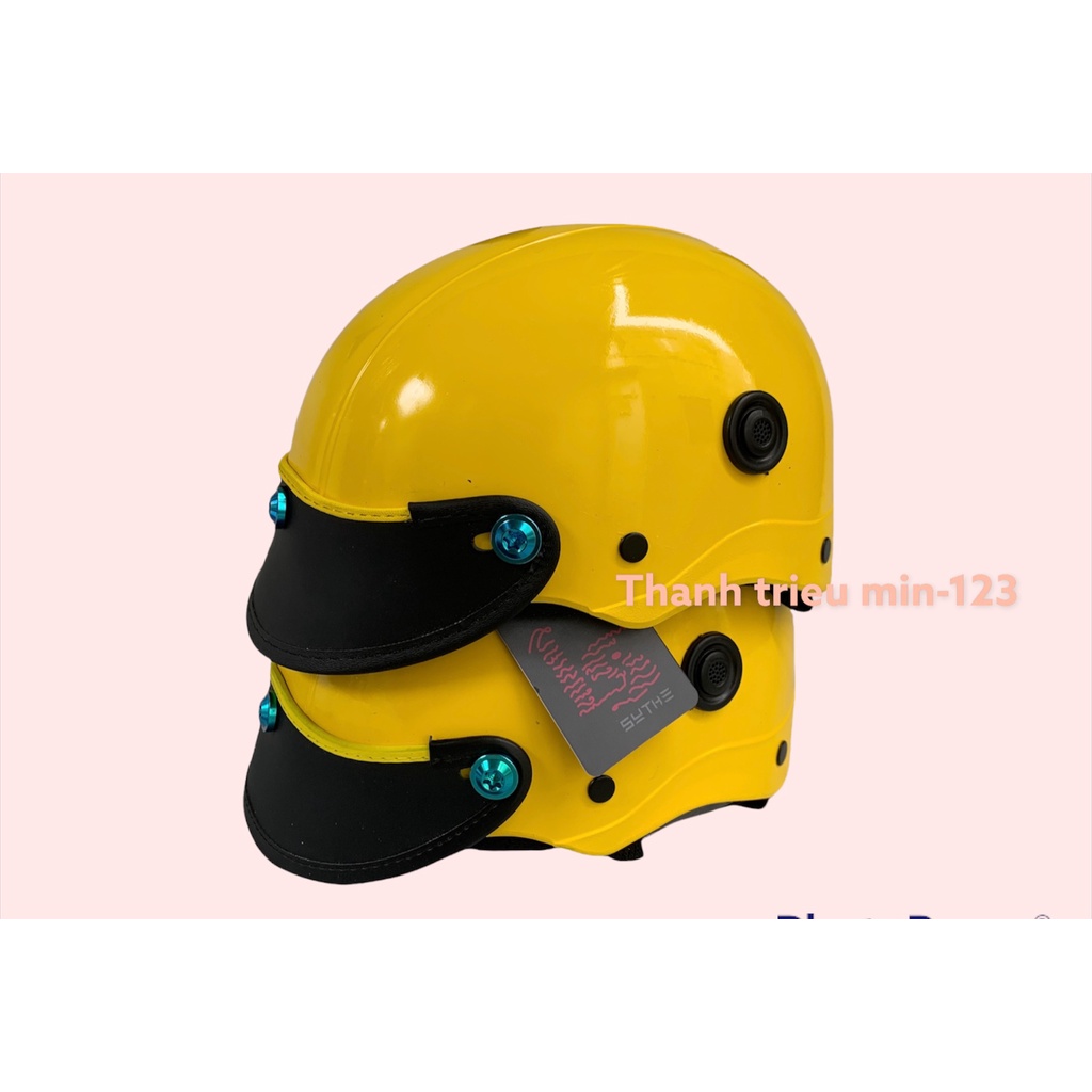Nón Bảo Hiểm Ốc Titan GR5 Sơn Nano Cực Chất ảnh thật 100% tặng sticker đáng yêu