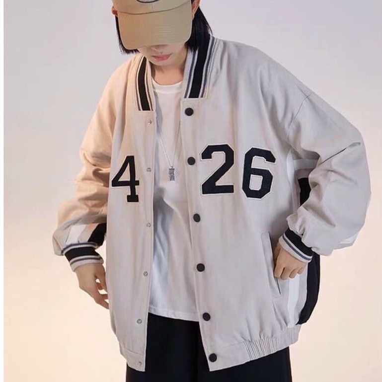 Áo Khoác Bomber Bóng Chày - Áo Khoác Dù Nam Nữ Unisex 5426 3 Màu Có Form Rộng XL - AK.STORE | BigBuy360 - bigbuy360.vn