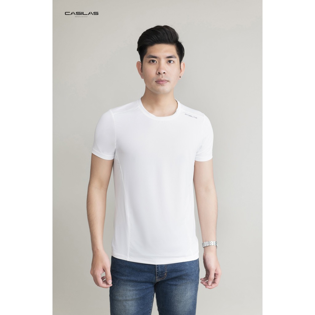 Áo thun nam cổ tròn CASILAS,Áo thun nam tay ngắn cổ tròn vải coolmax cao cấp, chuẩn form, xuất xịn T2008 | BigBuy360 - bigbuy360.vn