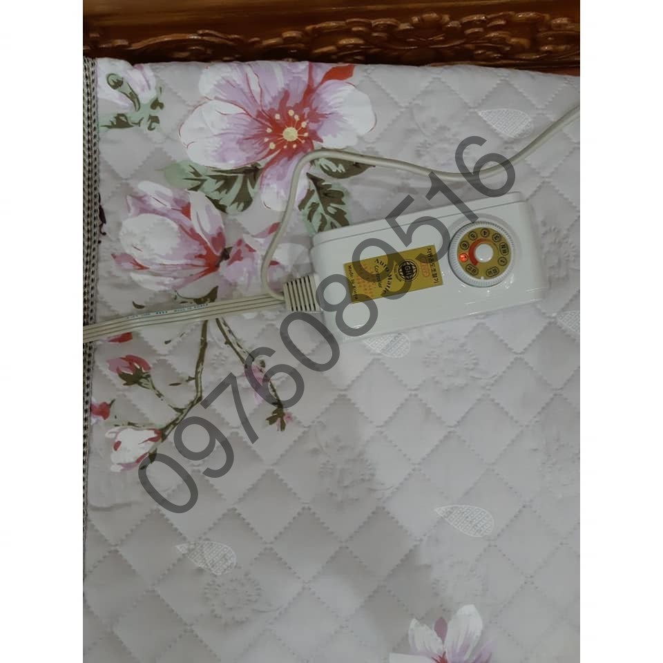 Chăn điện vải cotton Hàn Quốc 1m35x 1m8