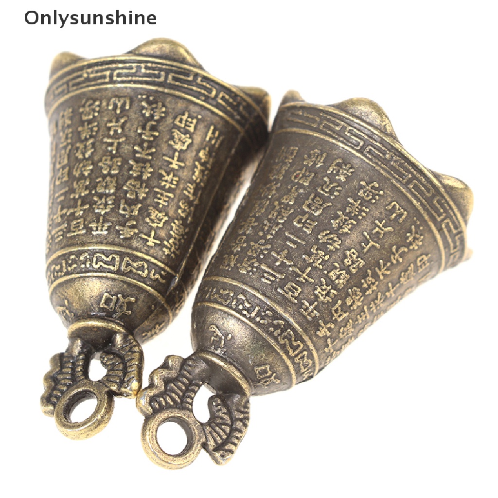 1 Chuông Phong Thủy mini Chạm Khắc Phong Thủy Tinh Tế