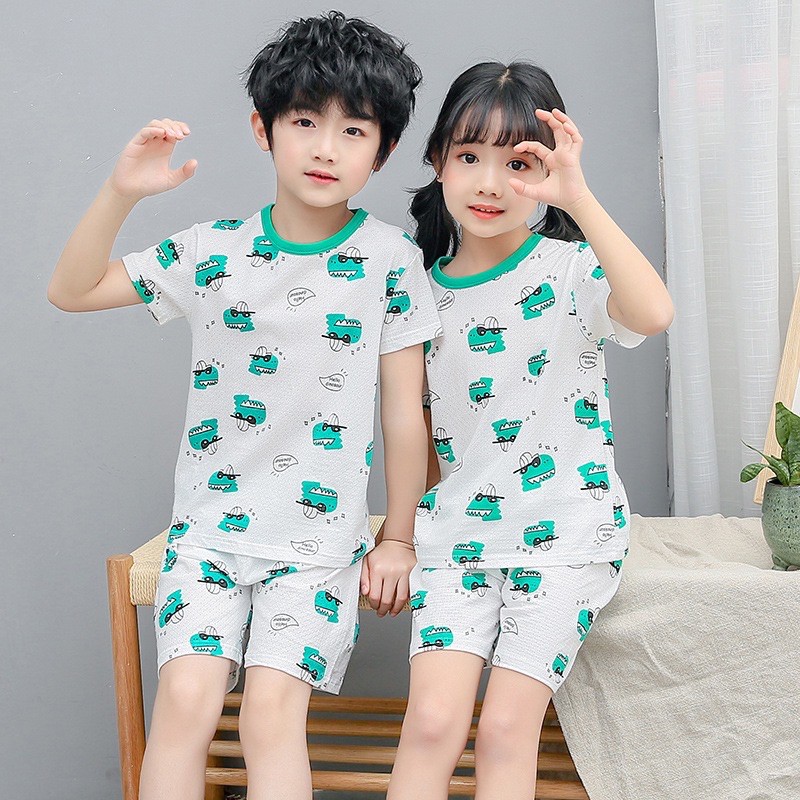 [Link1] Bộ đồ cộc tay thông hơi cho bé nhiều hình dễ thương, bộ đồ cotton cho bé size đại đến 31kg