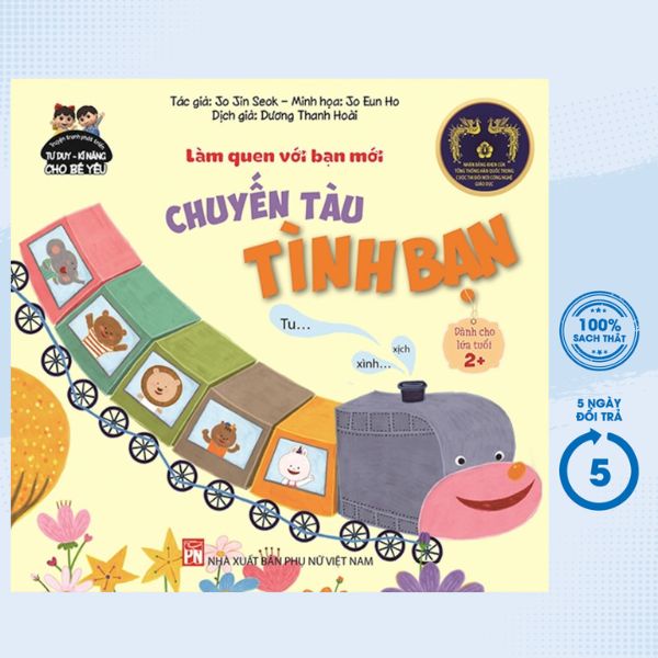 Sách - Làm Quen Với Bạn Mới - Chuyến Tàu Tình Bạn - PNU