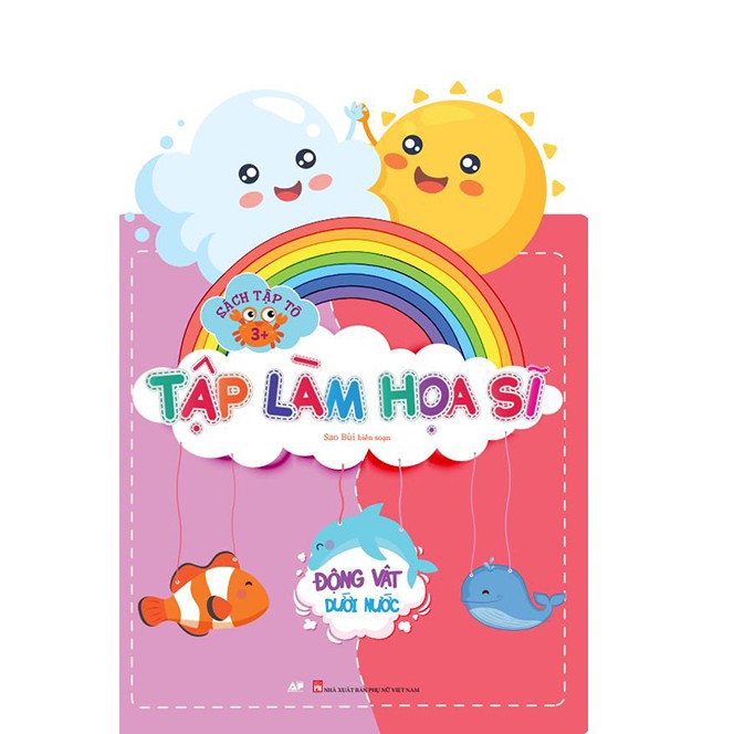 Sách - Tô Màu Tập Làm Họa Sĩ Bộ 6 Cuốn