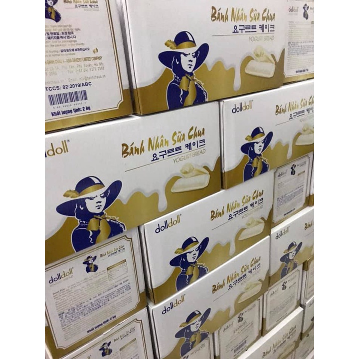 TÚI 1KG BÁNH SỮA CHUA DATE SẢN XUẤT mới