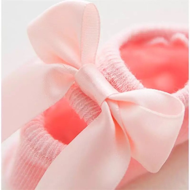 Ninikids: Set 3 tất hồng kute cho bé sơ sinh