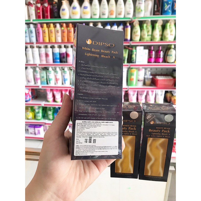 Combo 3 tắm trắng dipso xanh thái lan