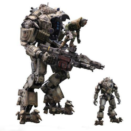 Mô hình nhân vật ATLAS game Titanfall, kích thước 10 inch