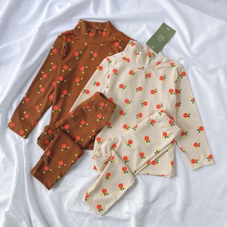 Set 2 bộ len tăm hoa nhí