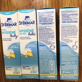 Dung dịch xịt mũi trẻ em sterimar 50ml