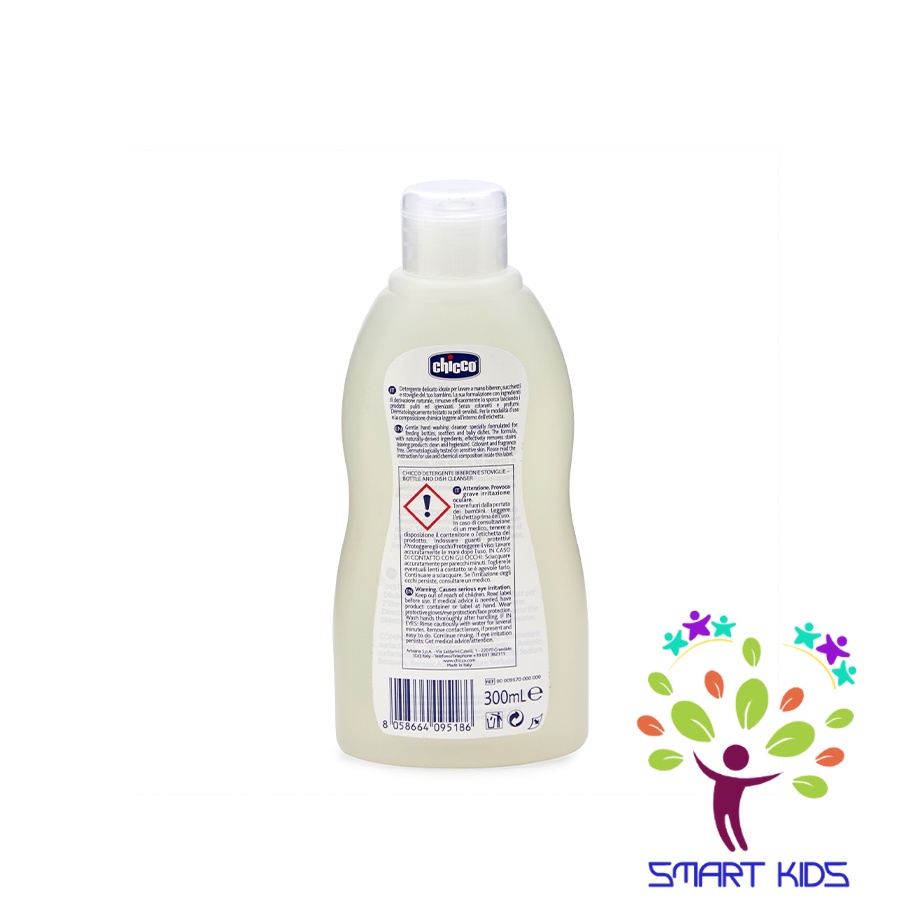 Gel rửa bình Chicco chiết xuất dầu dừa tự nhiên 300ml