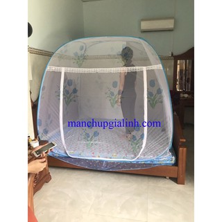Màn chụp tự bung gia linh- đỉnh rộng cao 1m7, hàng cao cấp