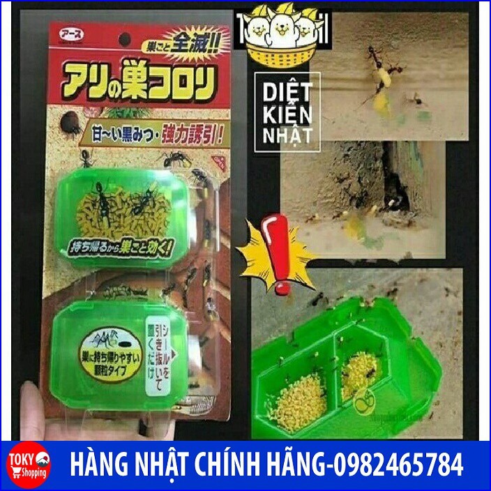 Bộ 2 hộp diệt kiến Nhật Bản