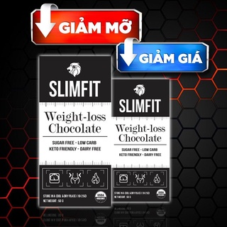 (ĐỐT MỠ) Kẹo Socola Giảm Cân SLIMFIT MUSCLEKING - Fat burner - Đánh tan mỡ thừa