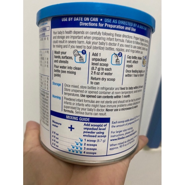 Sữa SIMILAC 0-12 Tháng nhập Usa