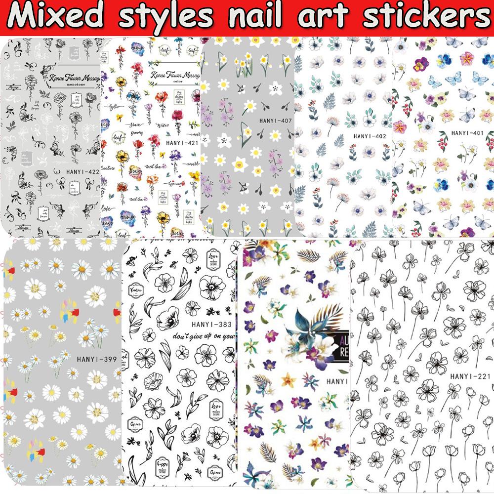 Miếng Dán Trang Trí Móng Tay Chống Nước Tiện Dụng