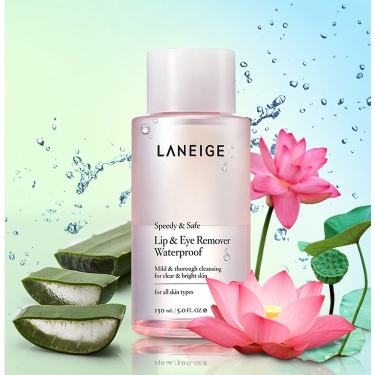 Tẩy Trang Mắt Môi Laneige Lip & Eye Remover Waterproof 50ml