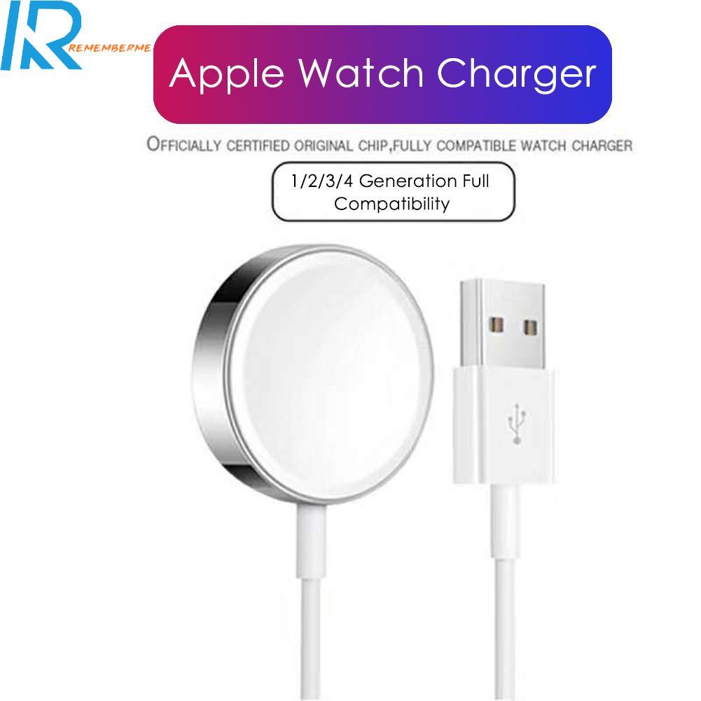 Cáp Sạc Nhanh Không Dây Usb 1m Cho Apple Watch 1 / 2 / 3 / 4