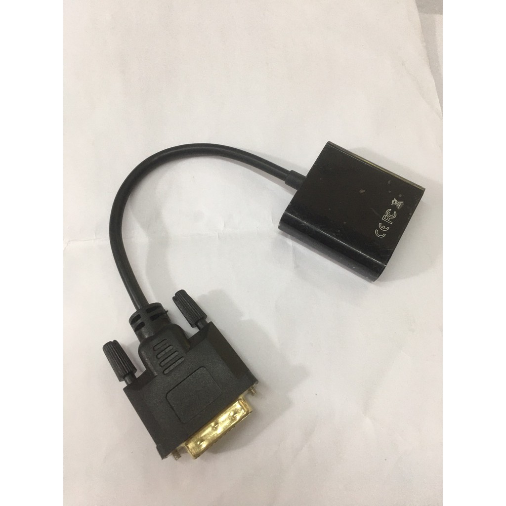 Đầu chuyển DVI 24 +1 ra VGA cao cấp - cableDVI+1ravga giá không lợi nhuận