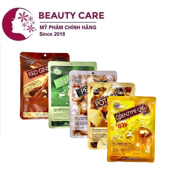 Combo 10 Mặt nạ giấy May Island 25ml  giúp cấp ẩm, sáng da,, ngăn ngừa lão hóa và thư giãn làn da