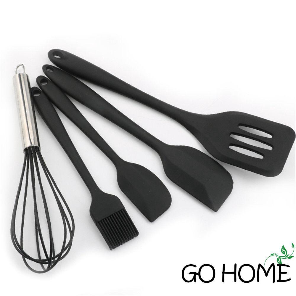 Bộ 5 dụng cụ làm bếp bằng thép không gỉ tiện lợi