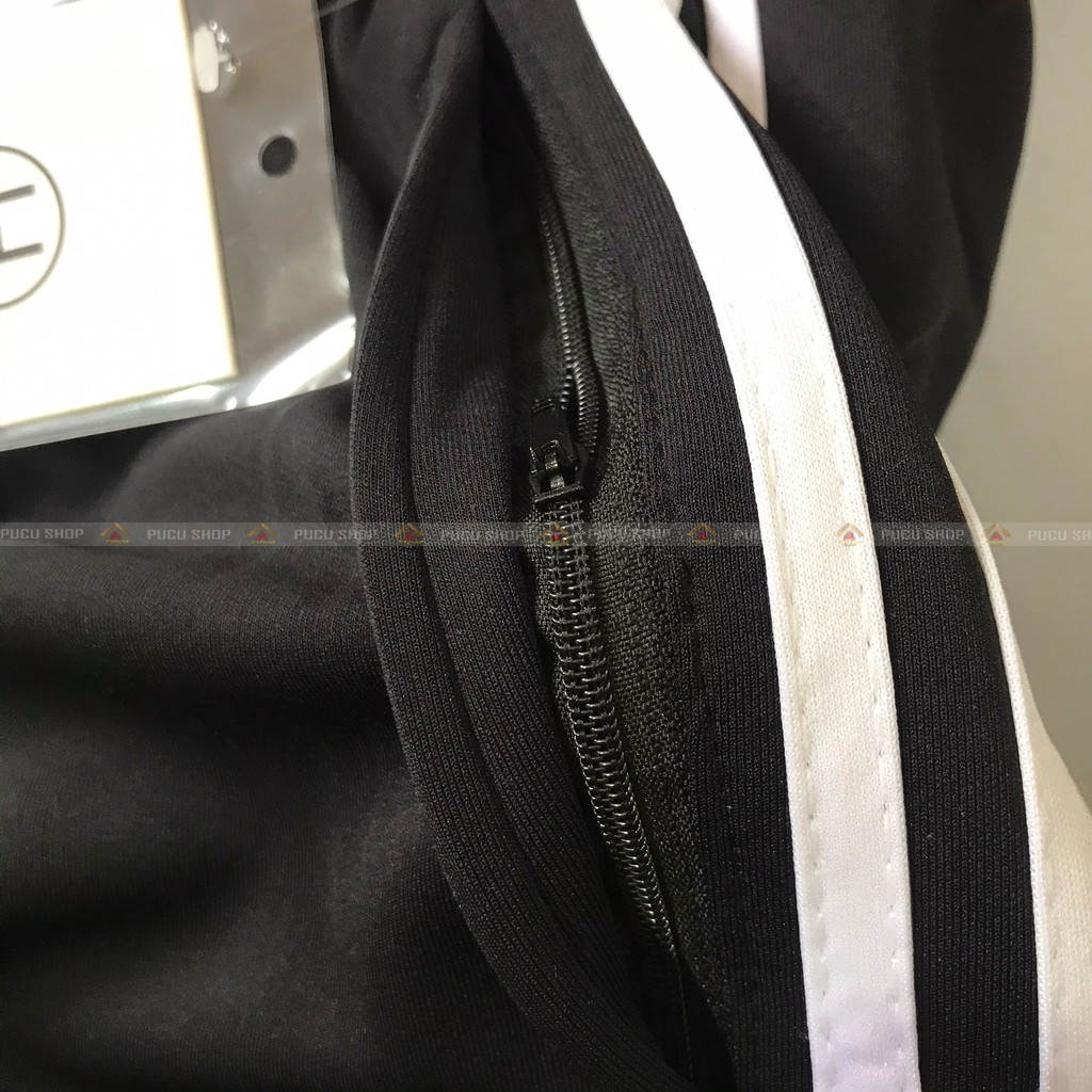Quần nỉ suông 3 sọc truyền thống kiểu dáng Unisex QN5
