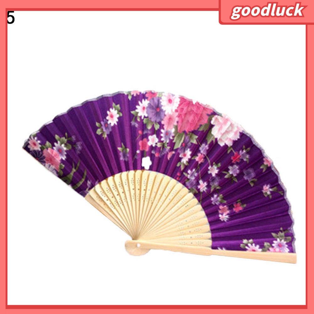 Quạt cầm tay bằng tre phong cách Trung Hoa cổ điển