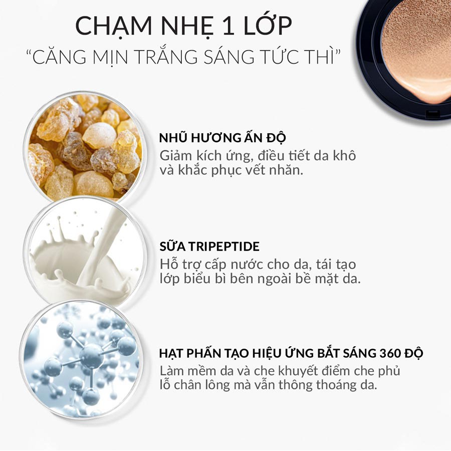 Phấn Nước Siêu Mịn 5 trong 1  F.O.X - SPF50★★★ Shining Cushion Foundation 15g | BigBuy360 - bigbuy360.vn