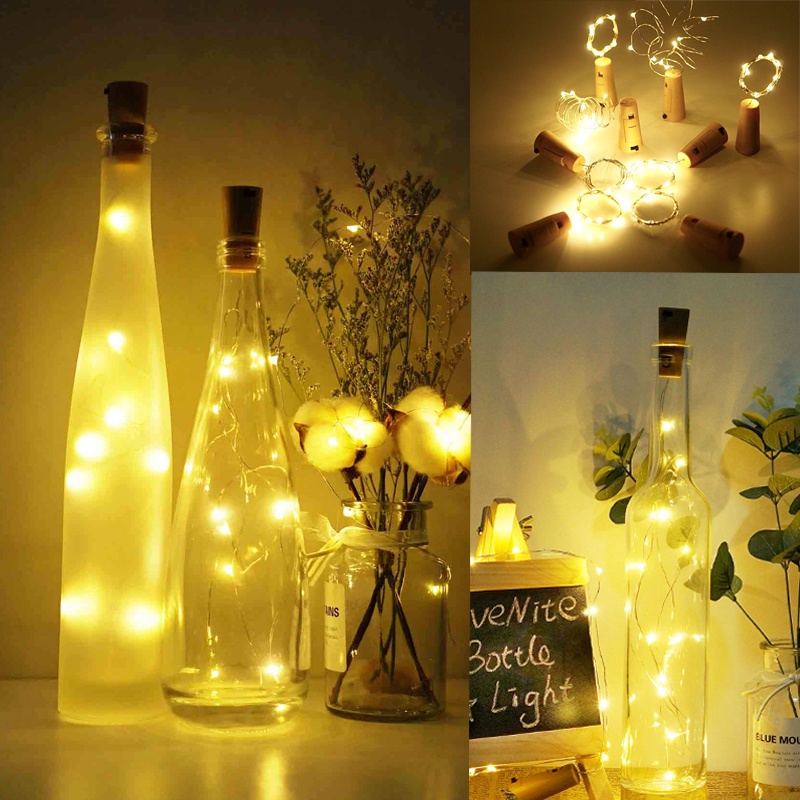 Dây Đèn LED 2M (20LEDS) Trang Trí Chai Rượu