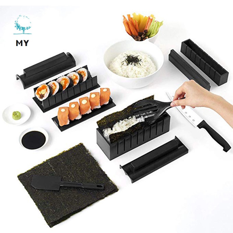 Bộ 11 Dụng Cụ Làm Sushi Tiện Lợi