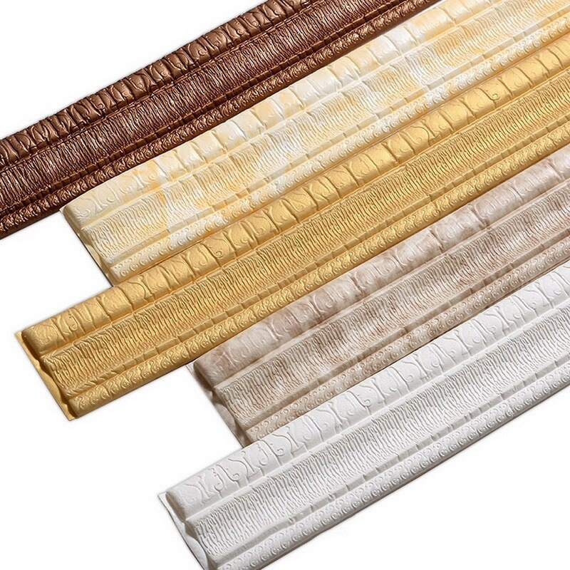 Miếng Dán Viền Tường Họa Tiết 3d Trang Trí Nhà Cửa Diy